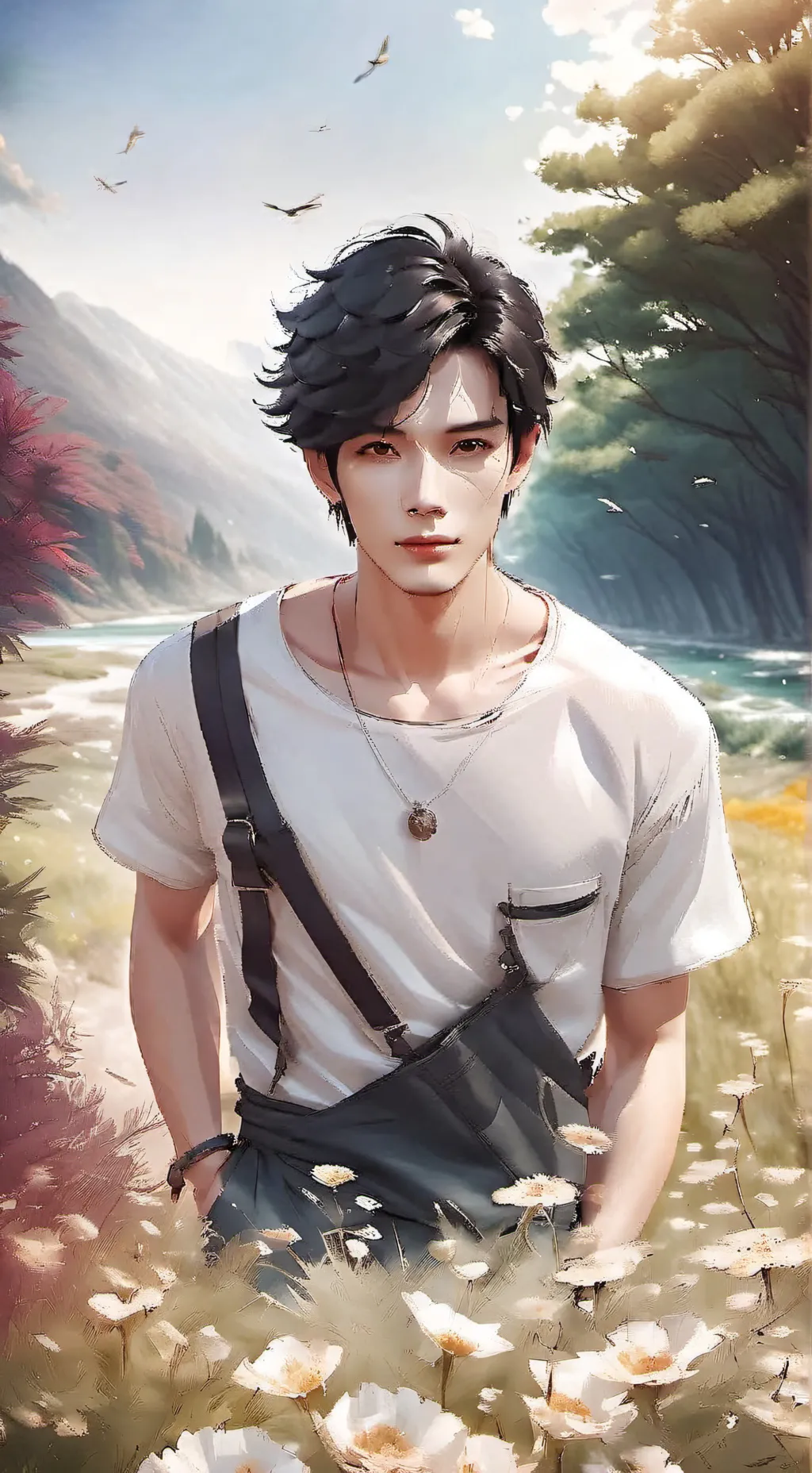 ai character: Cameron background