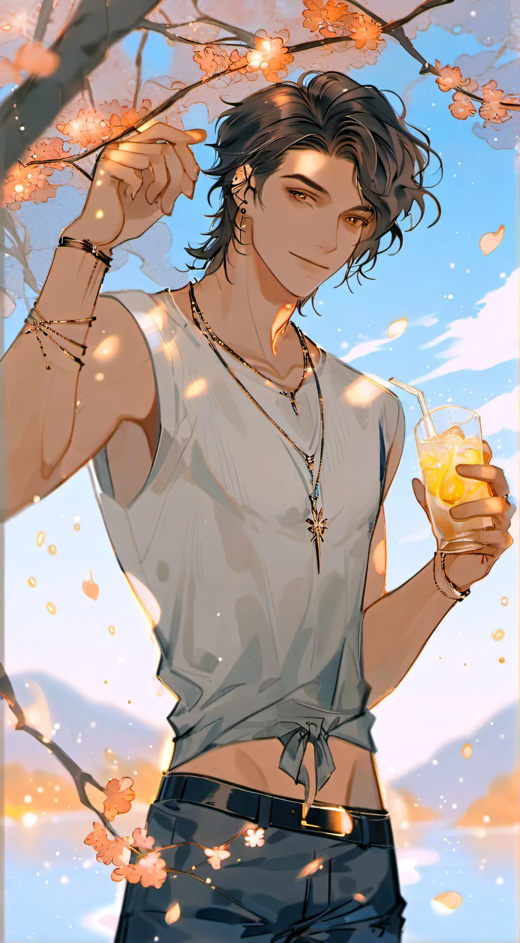 ai character: andy background