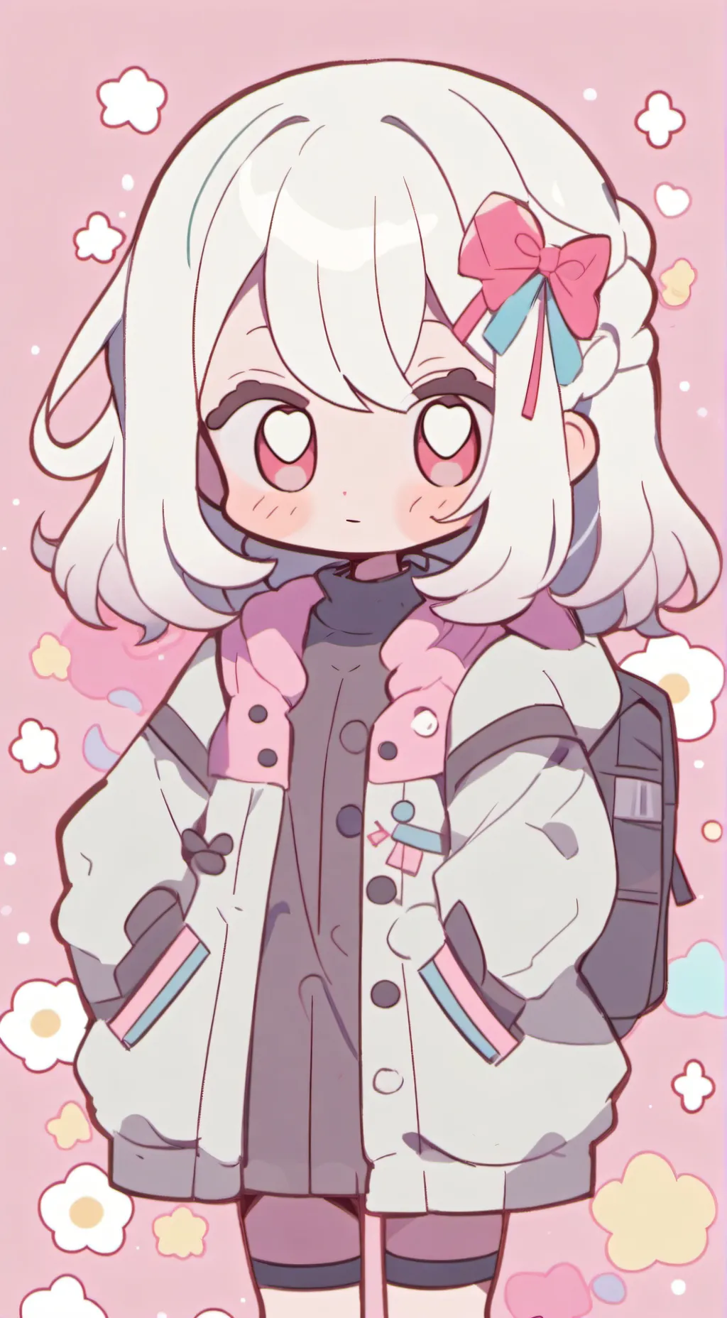 ai character: Fightable girly background