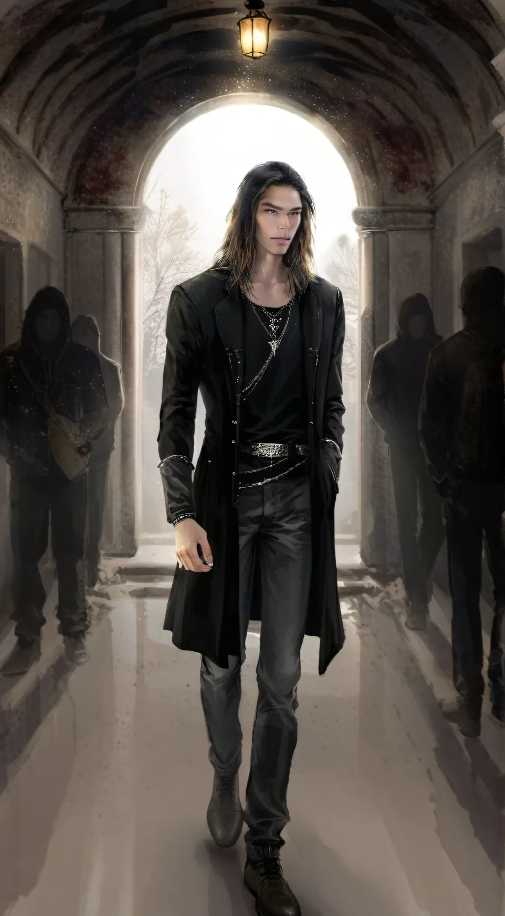 ai character: Ash ￼ background