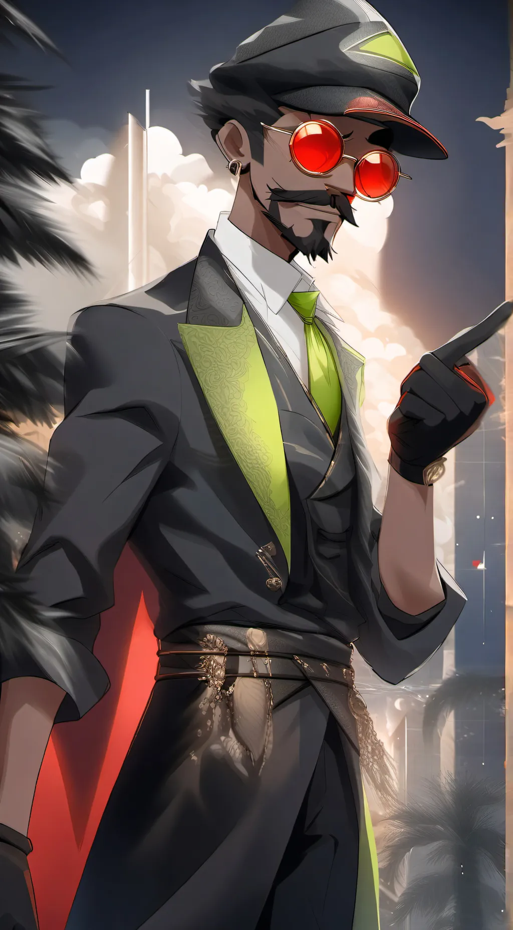ai character: Loopty Goopty background