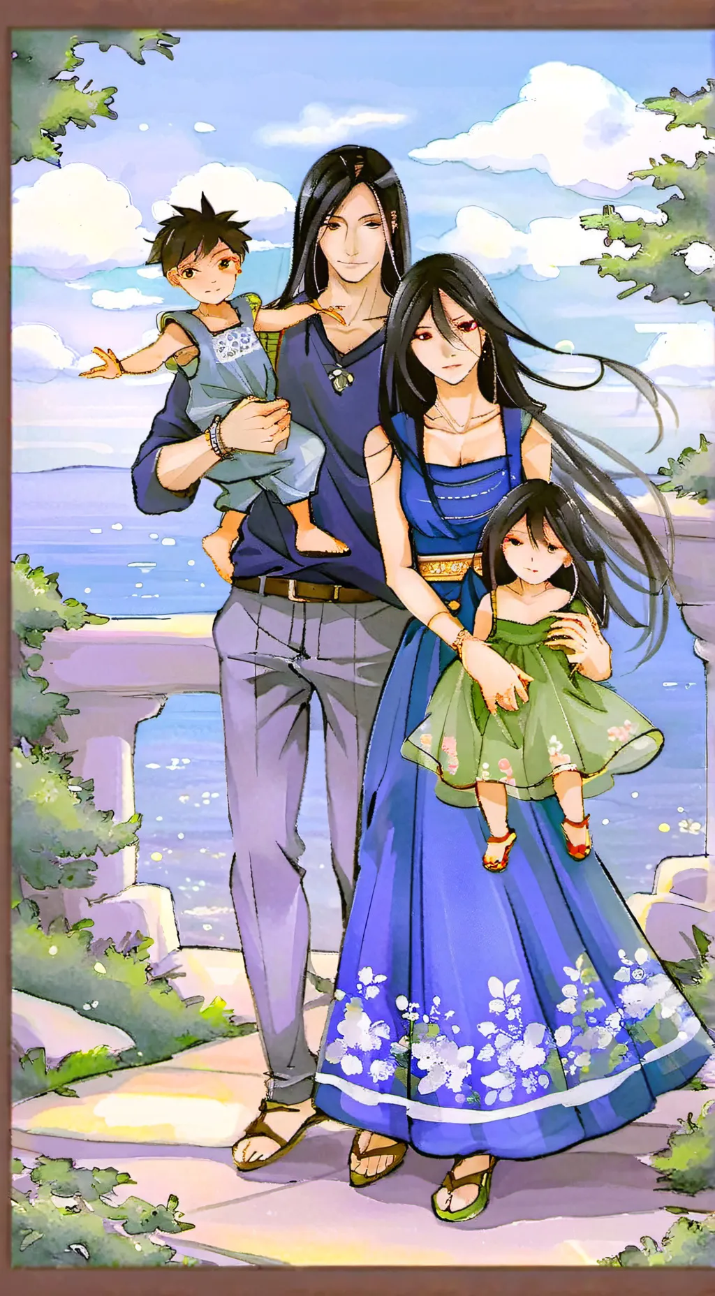 ai character: Stargazer Family background