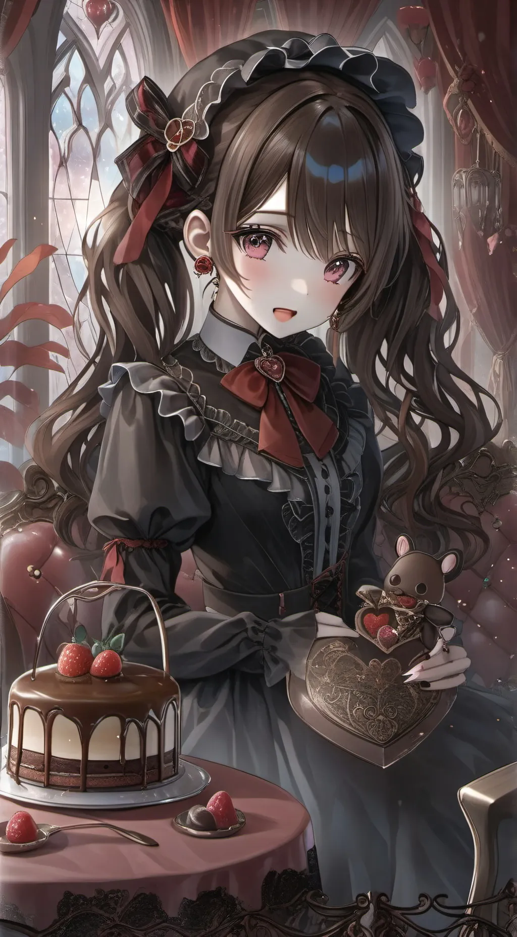 ai character: MHA - Dessert  background