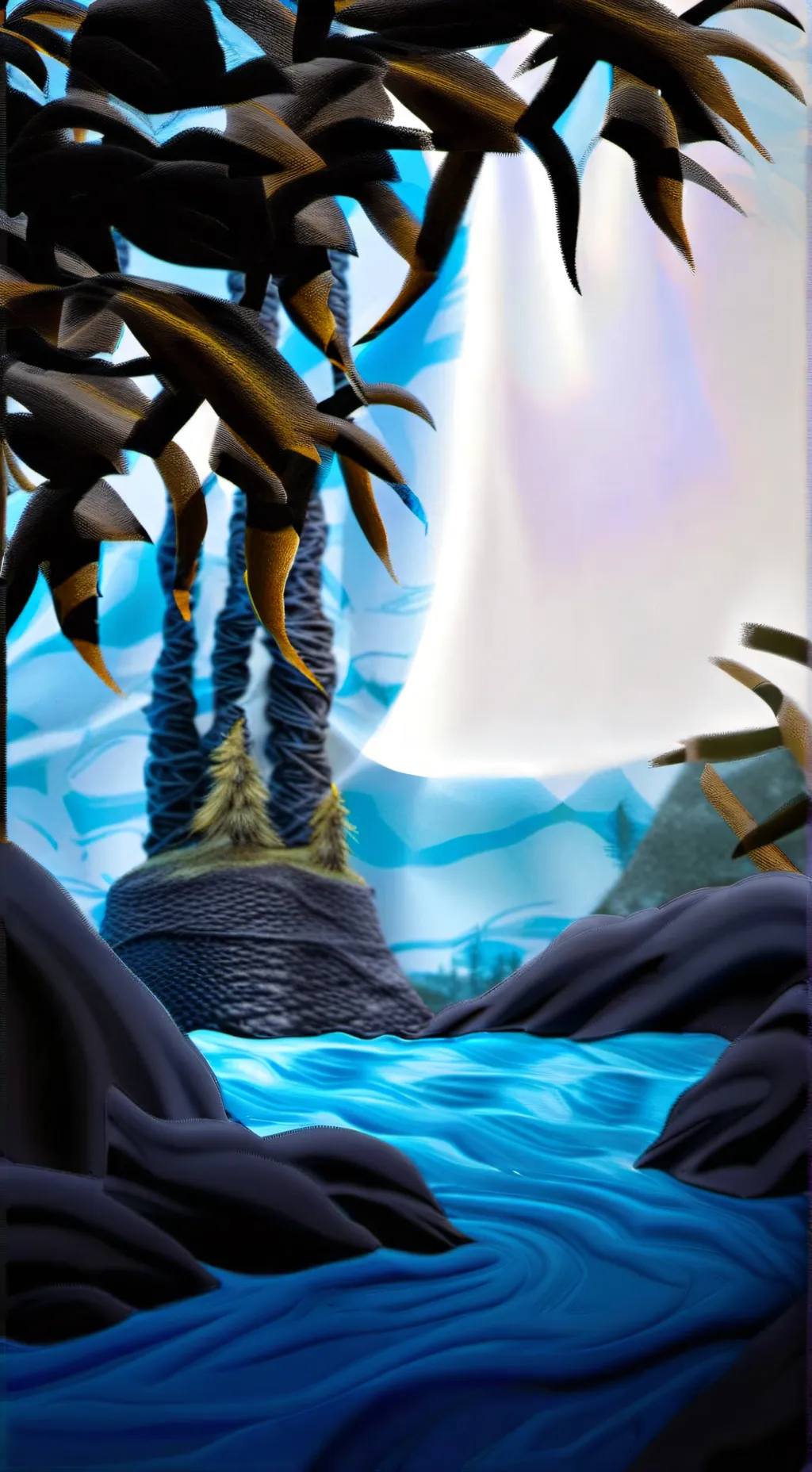 ai character: Bluudud background