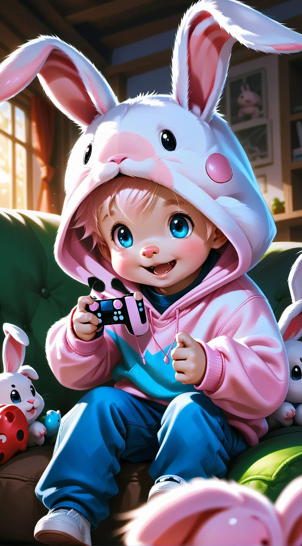 ai character: Penny, the piglet background