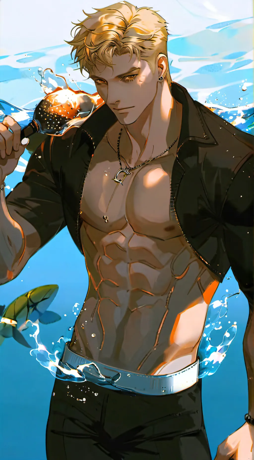 ai character: Victor  background