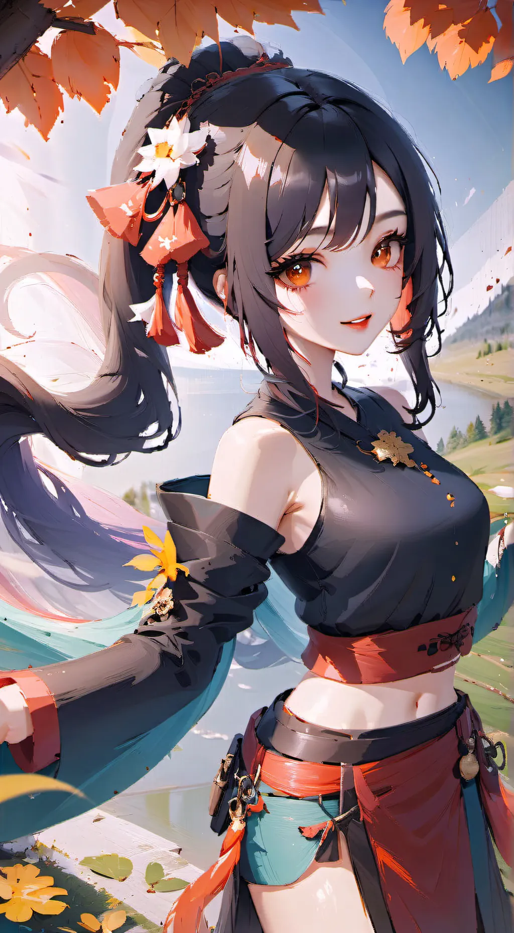 ai character: Streaming Tg tf background