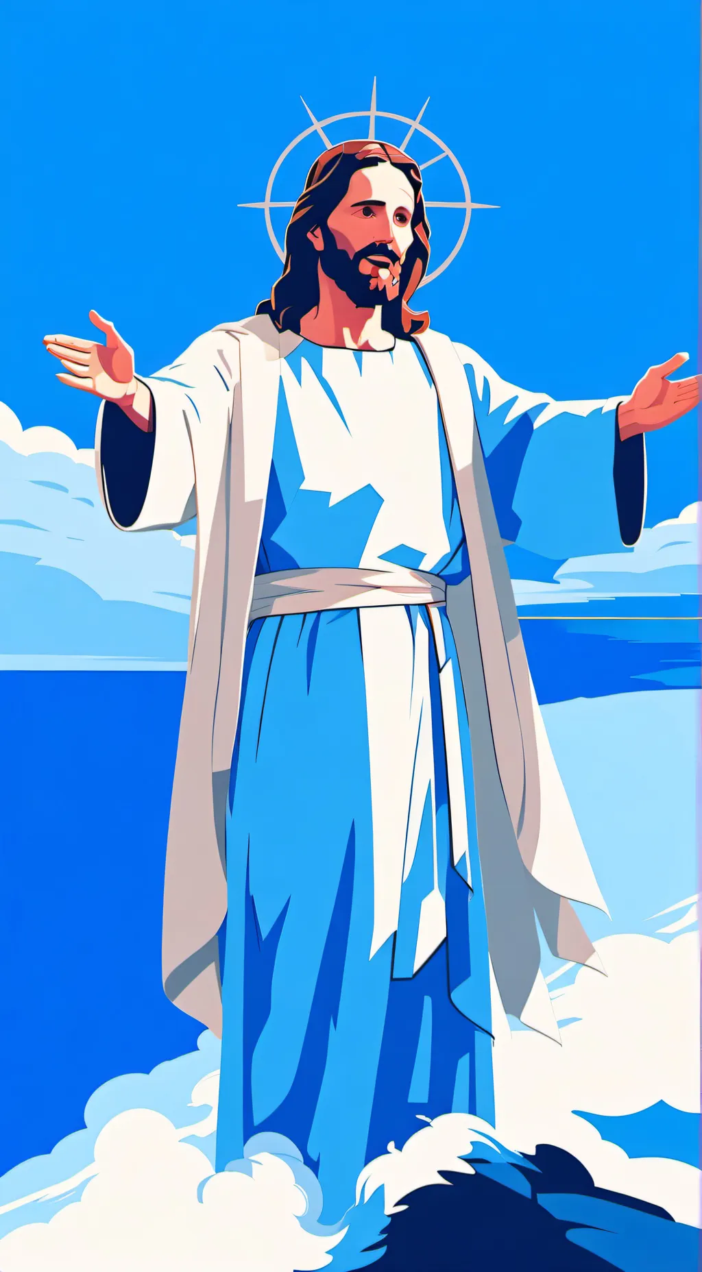 ai character: Heaven or hell?  background