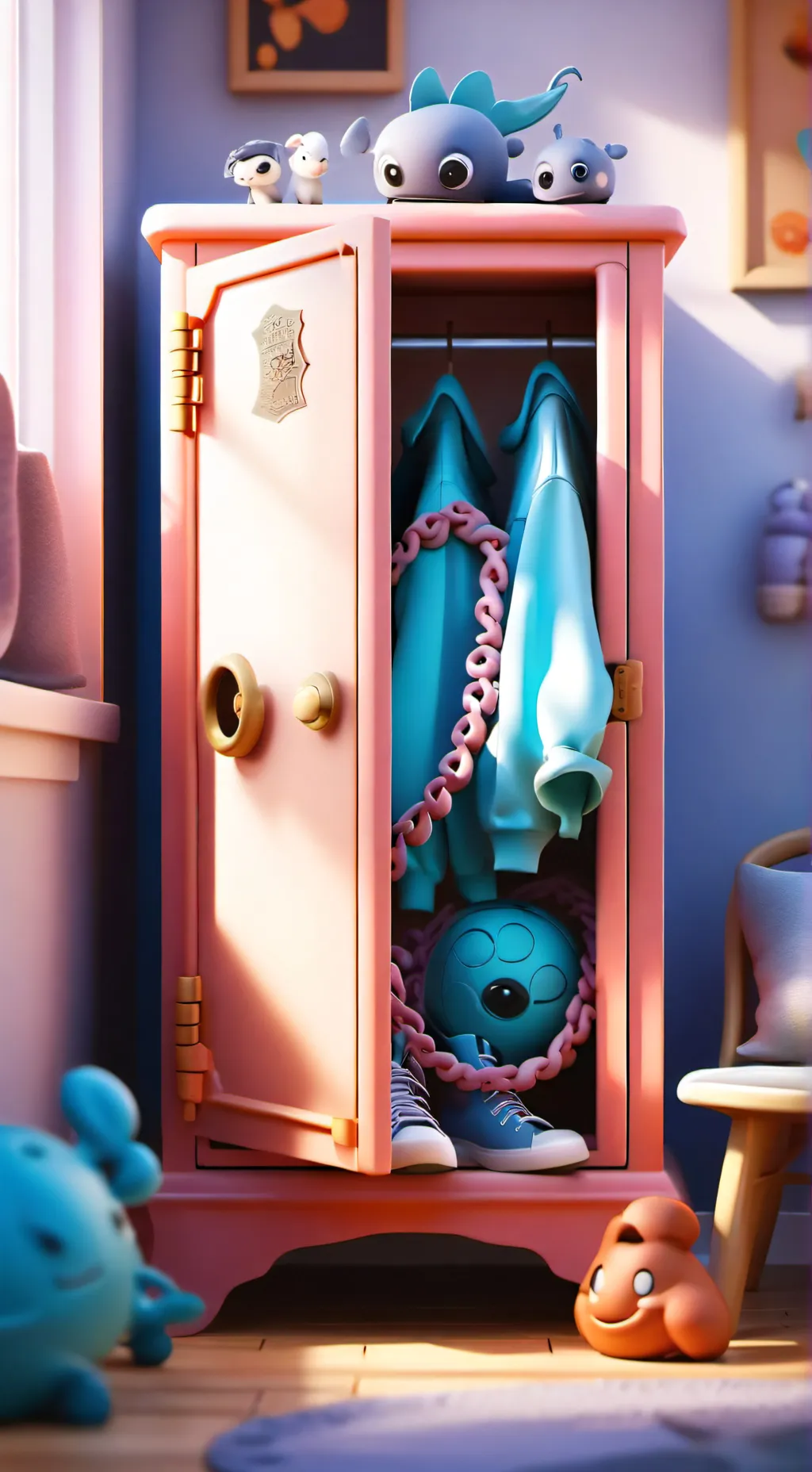 ai character: tentacle locker background