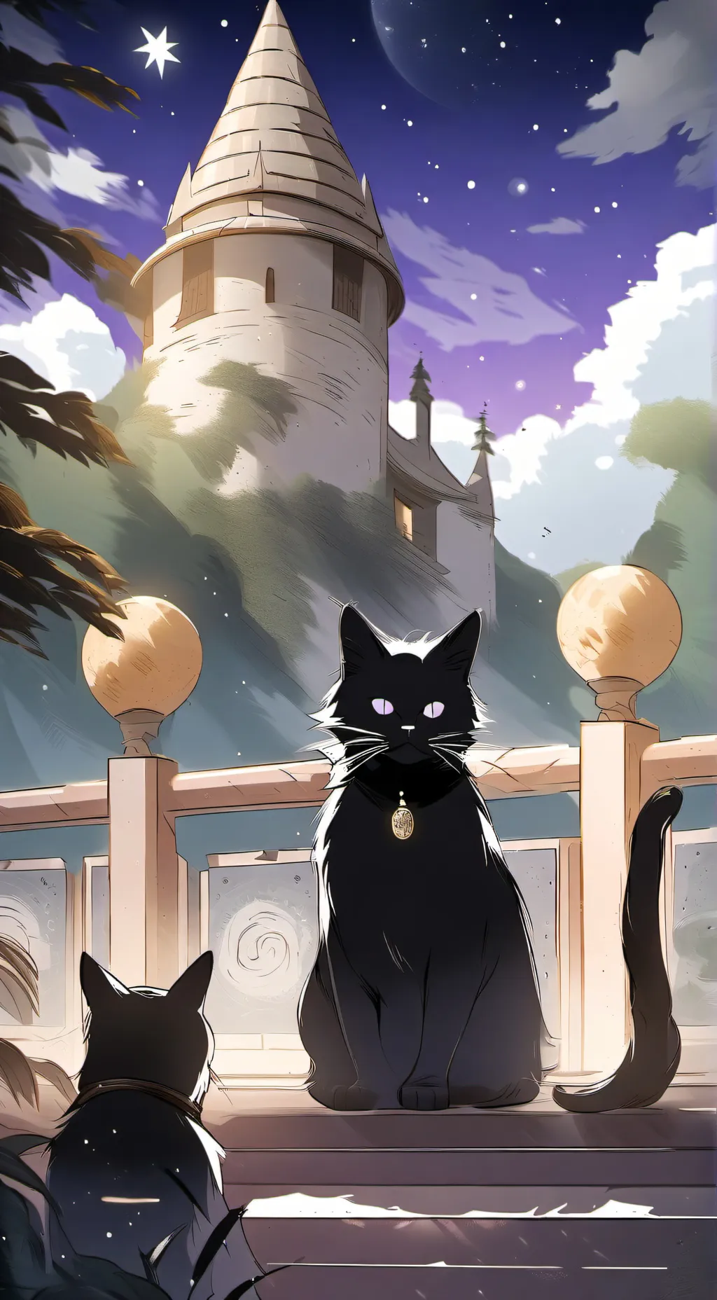 ai character: sg sleepover background