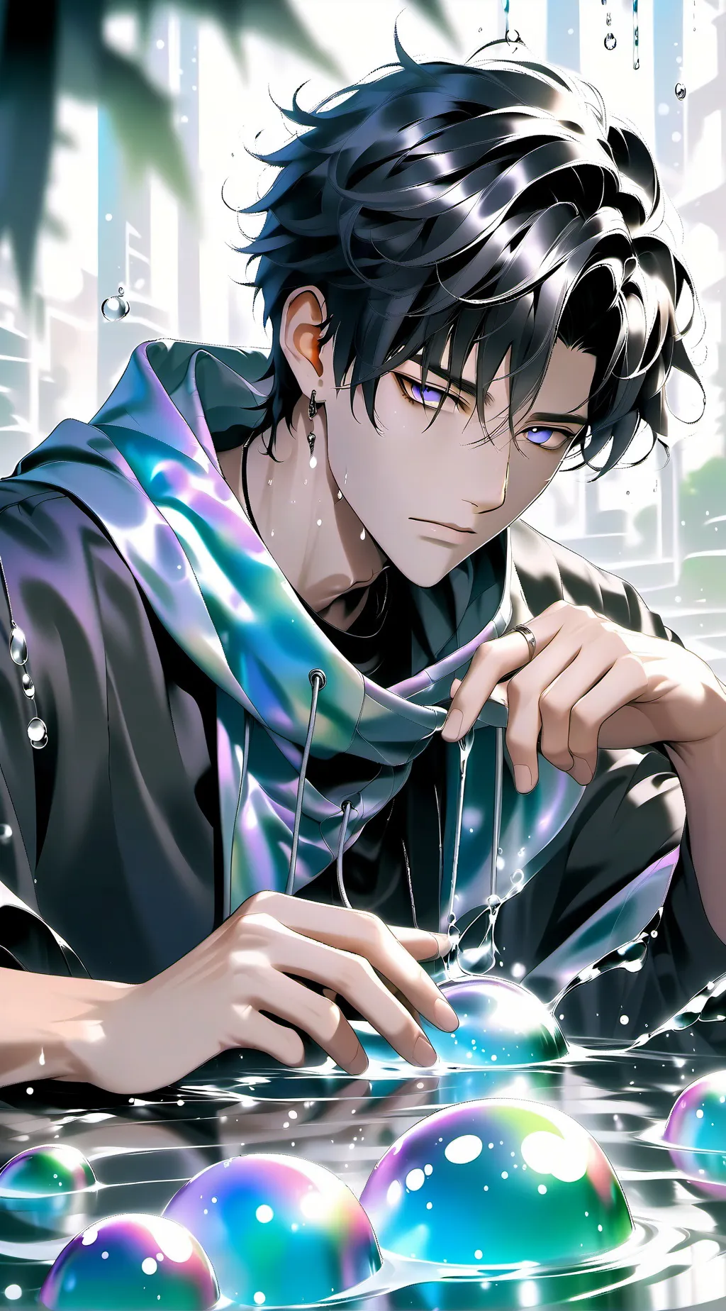 ai character: Noah 💋❤️ background
