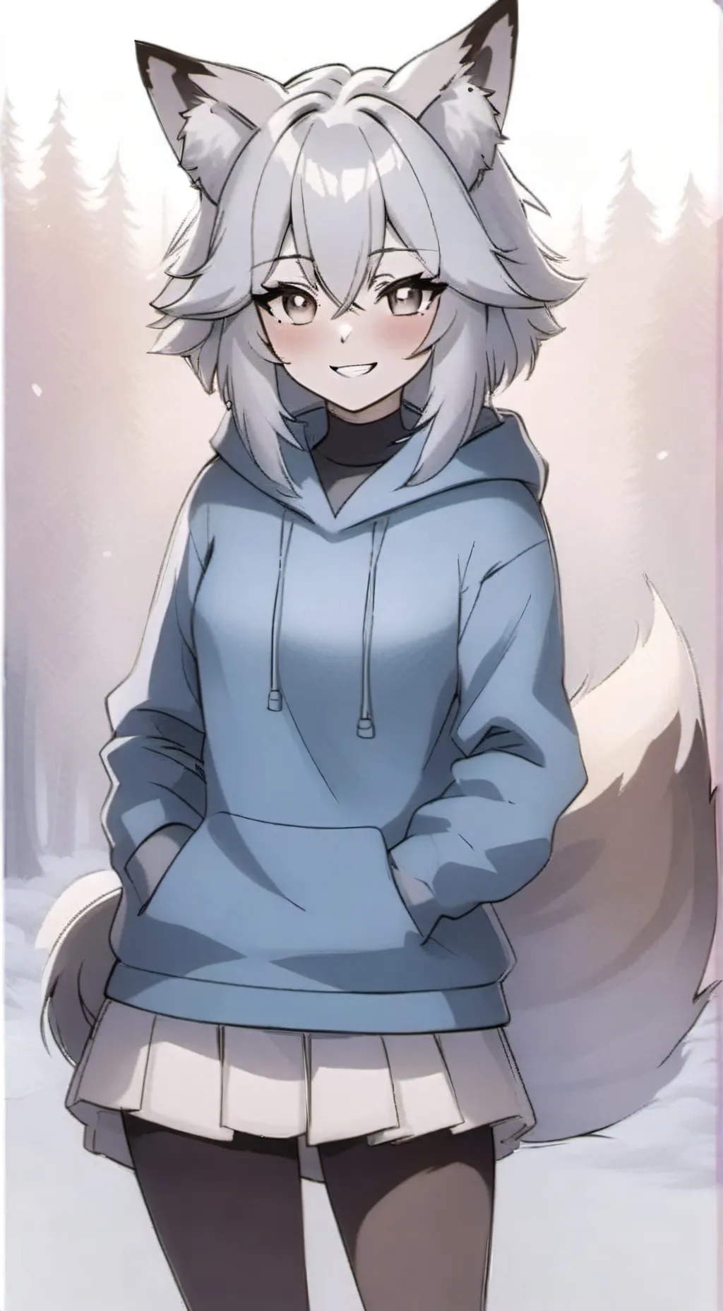 ai character: Ayame background