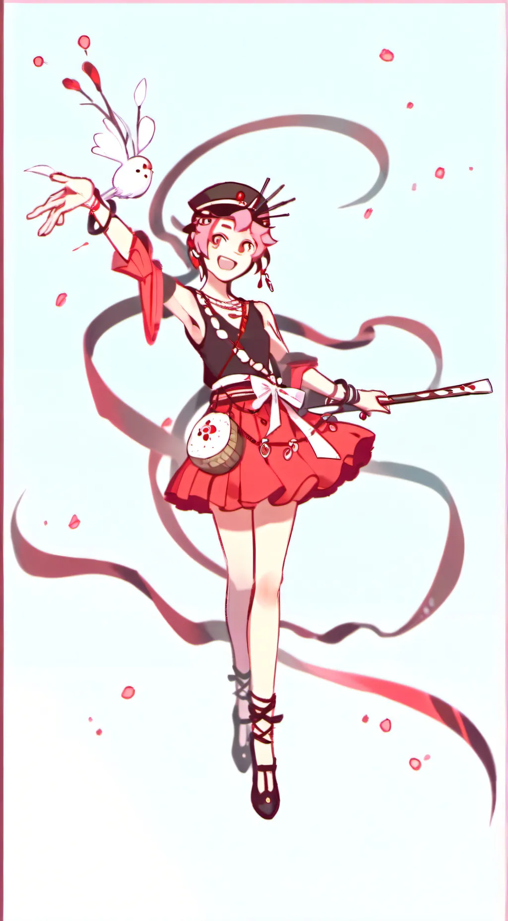ai character: Lily sStar background