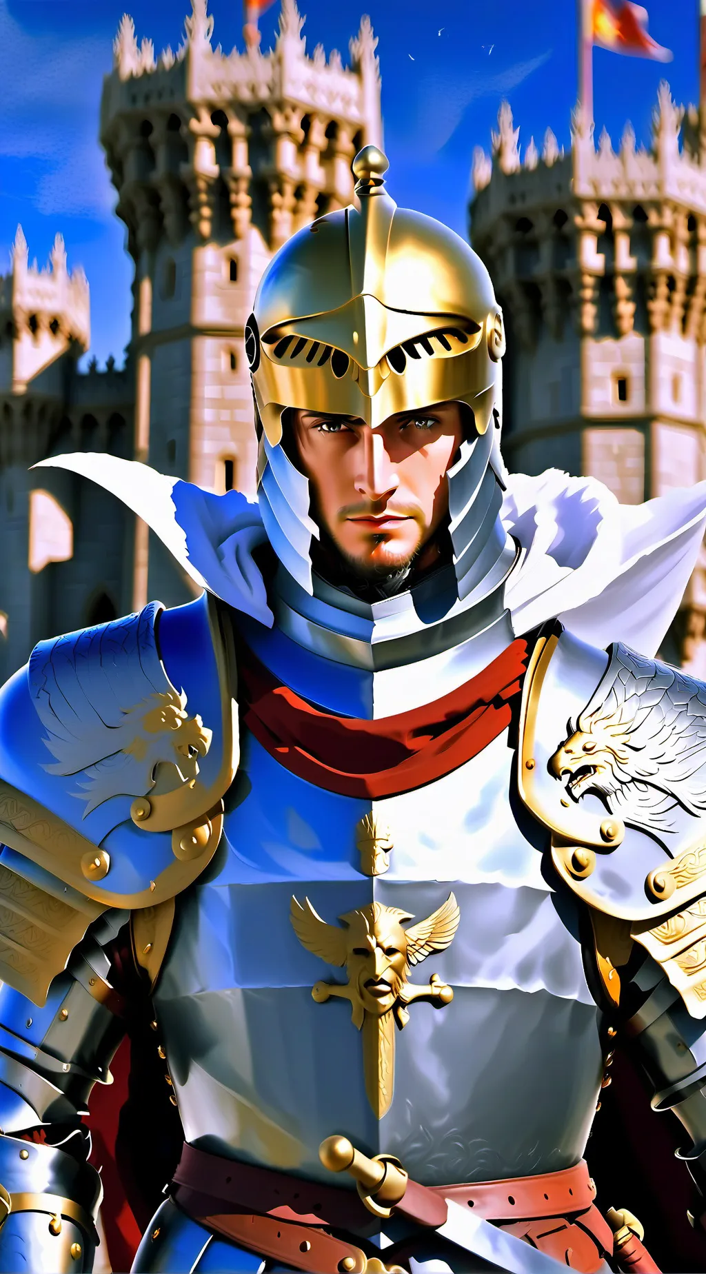 ai character: Sir Cedric  background