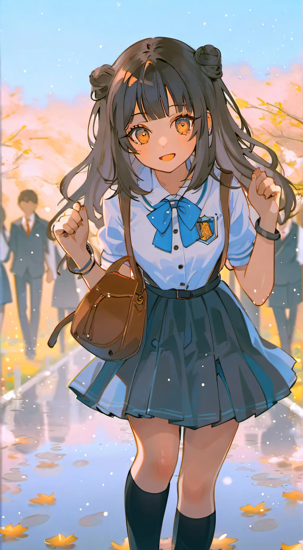 ai character: Akari Yumi background