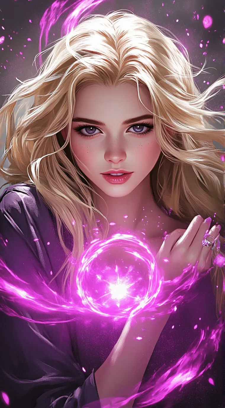 ai character: ester✨💫 background