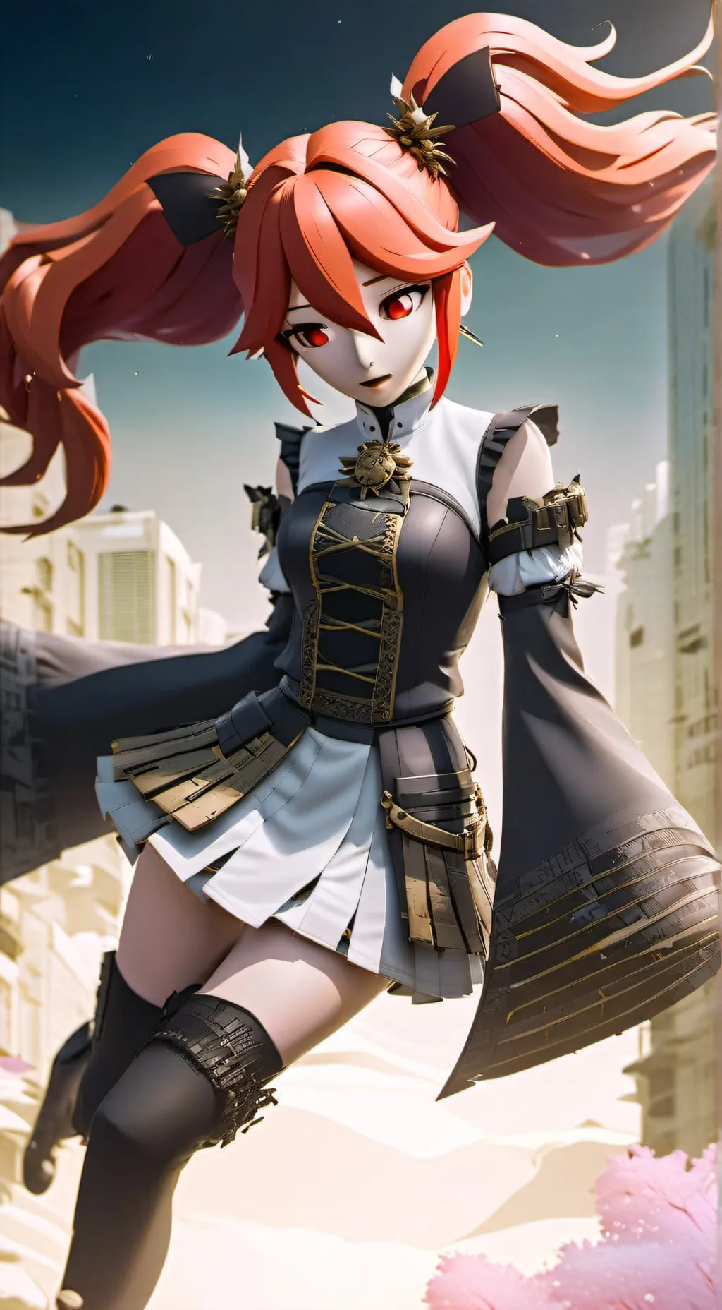 ai character: Teto is Hungry  background