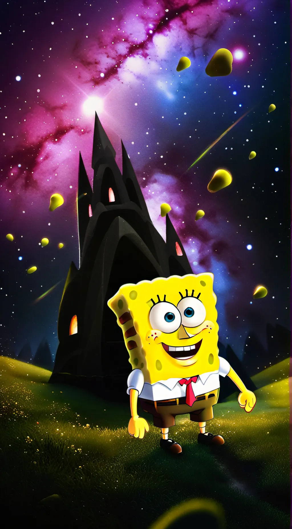 ai character: Sponge Story Maker background