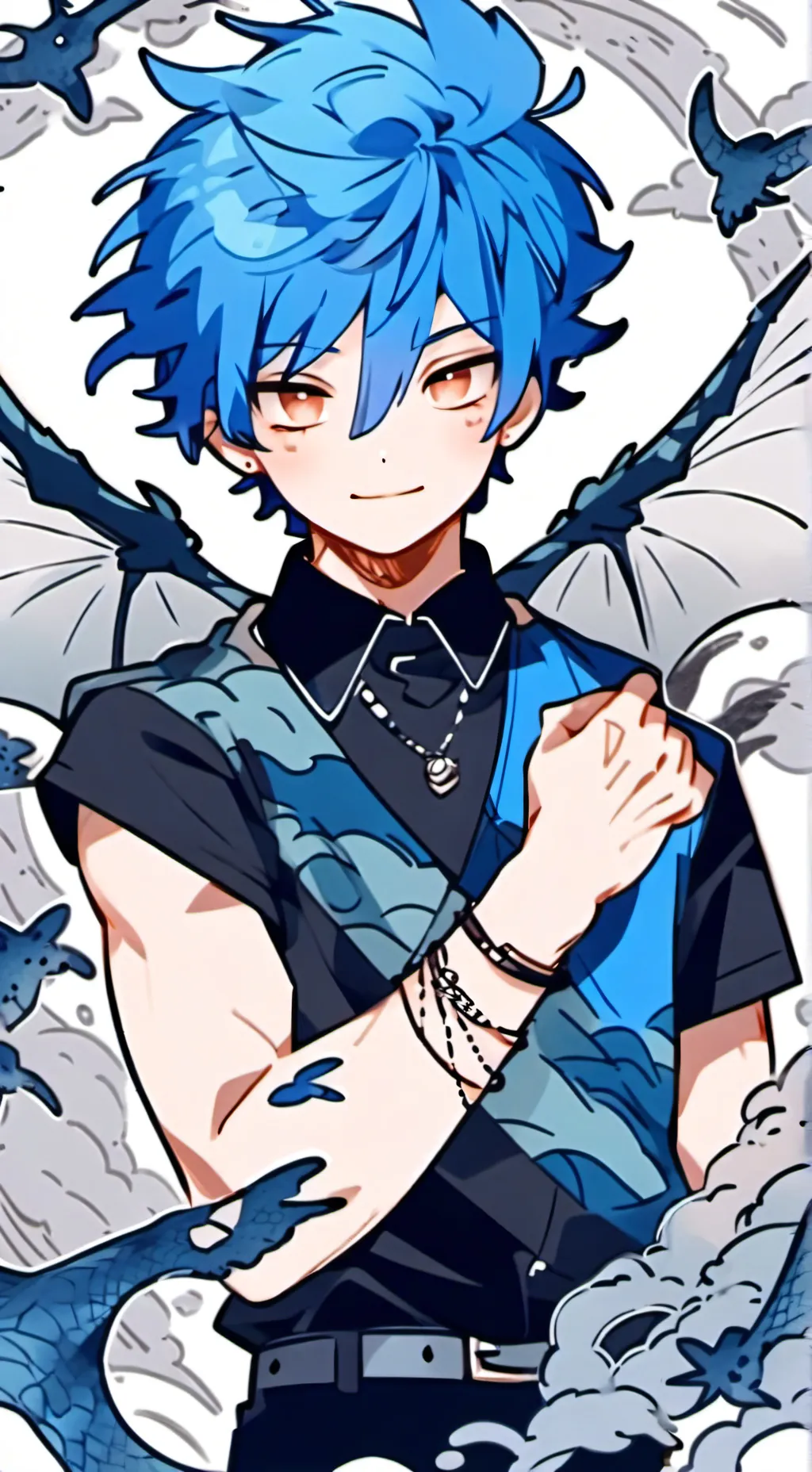 ai character: Max background