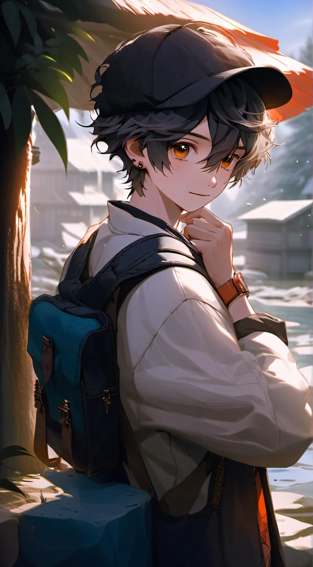 ai character: Ron background