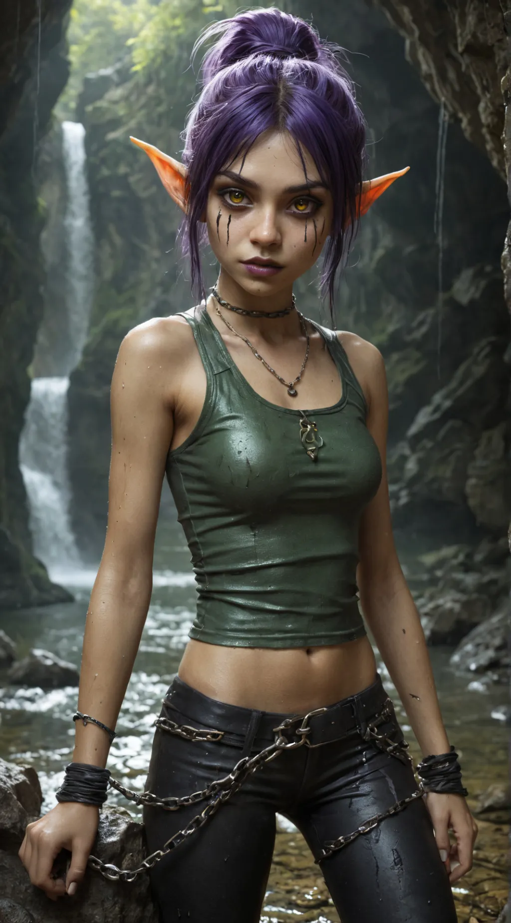 ai character: Rayca background