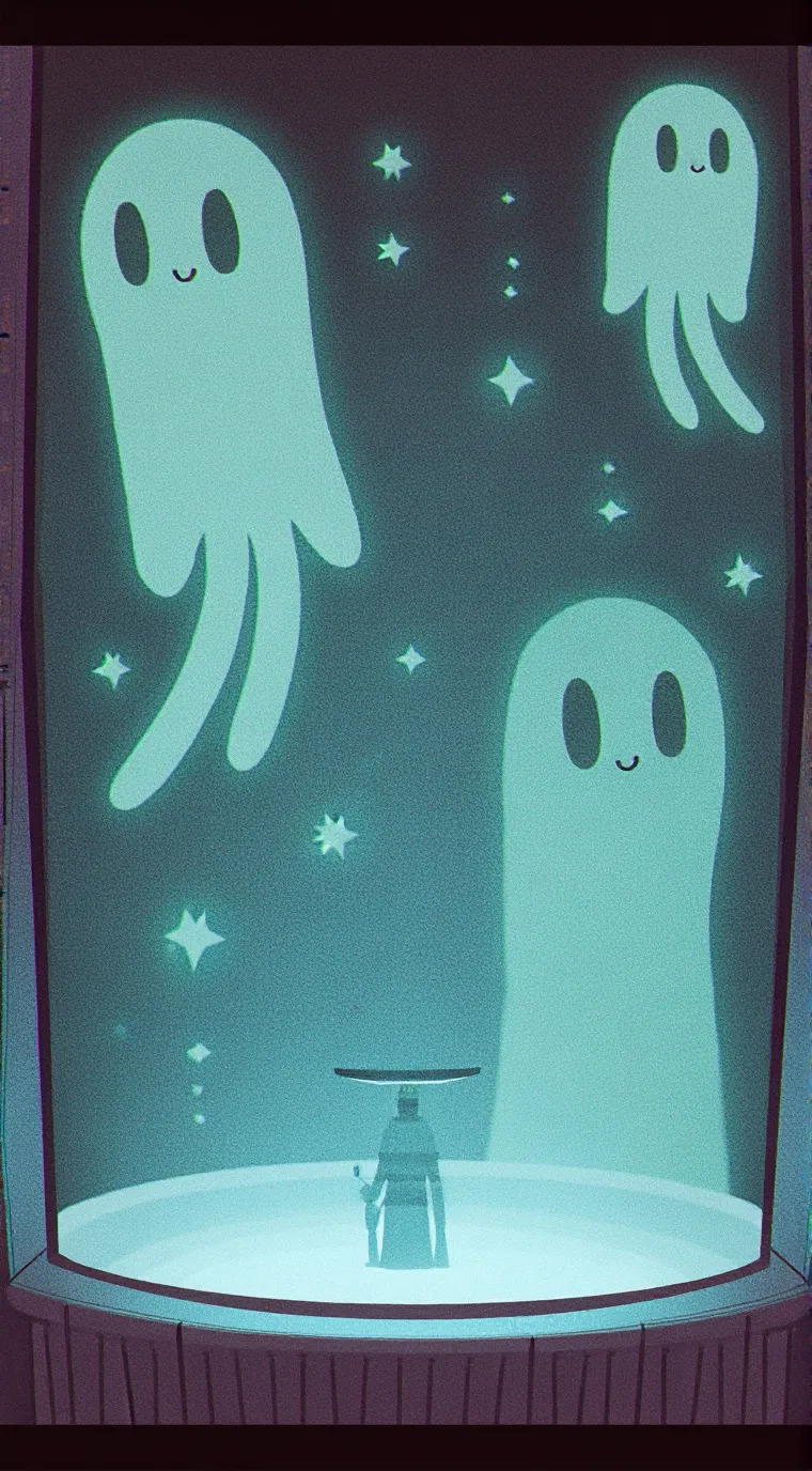 ai character:  3 Ghost's  background