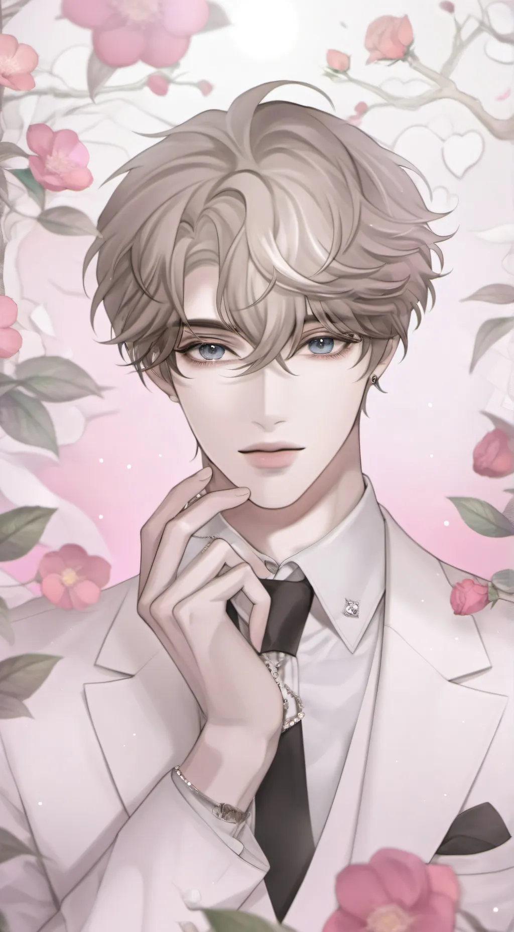 ai character: Rafayel ᥫ᭡ background