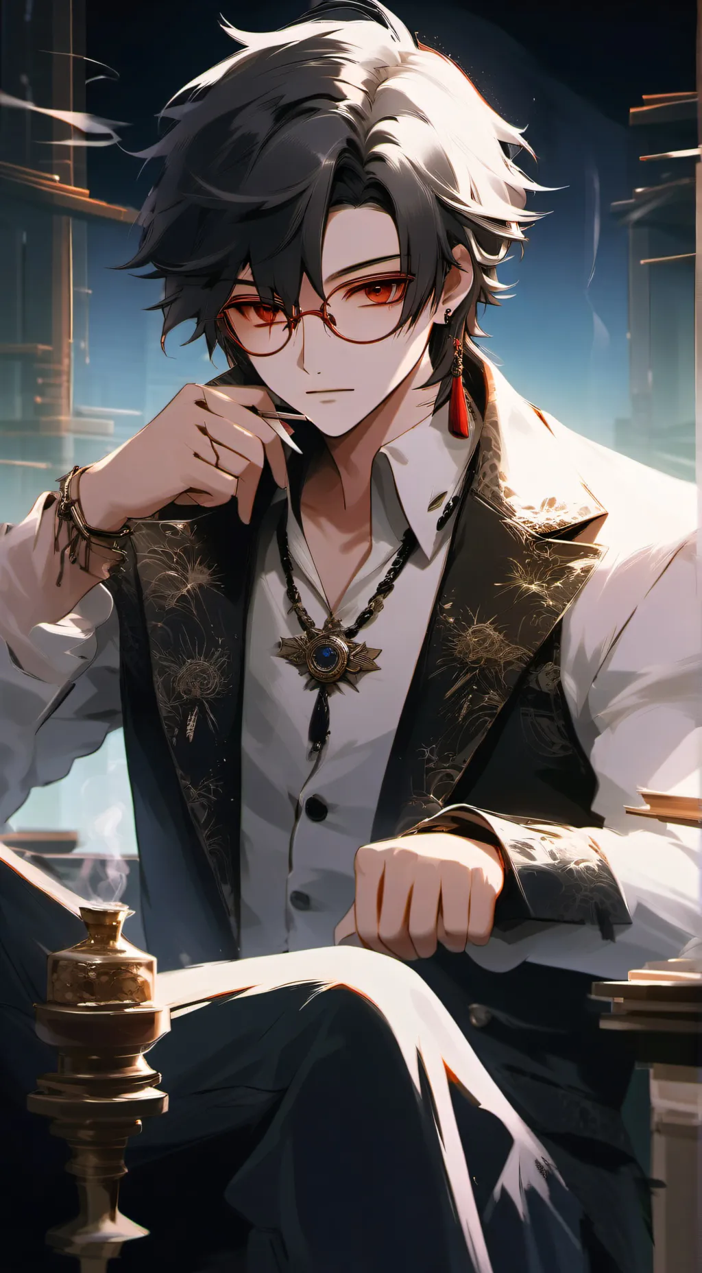 ai character: Nick background