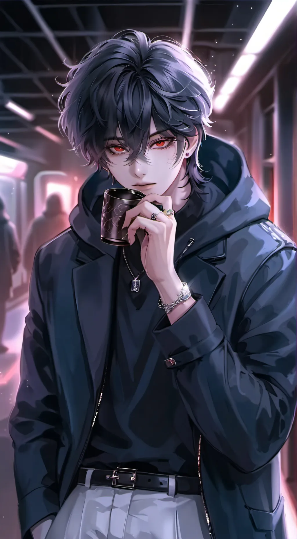 ai character: Jason Black background