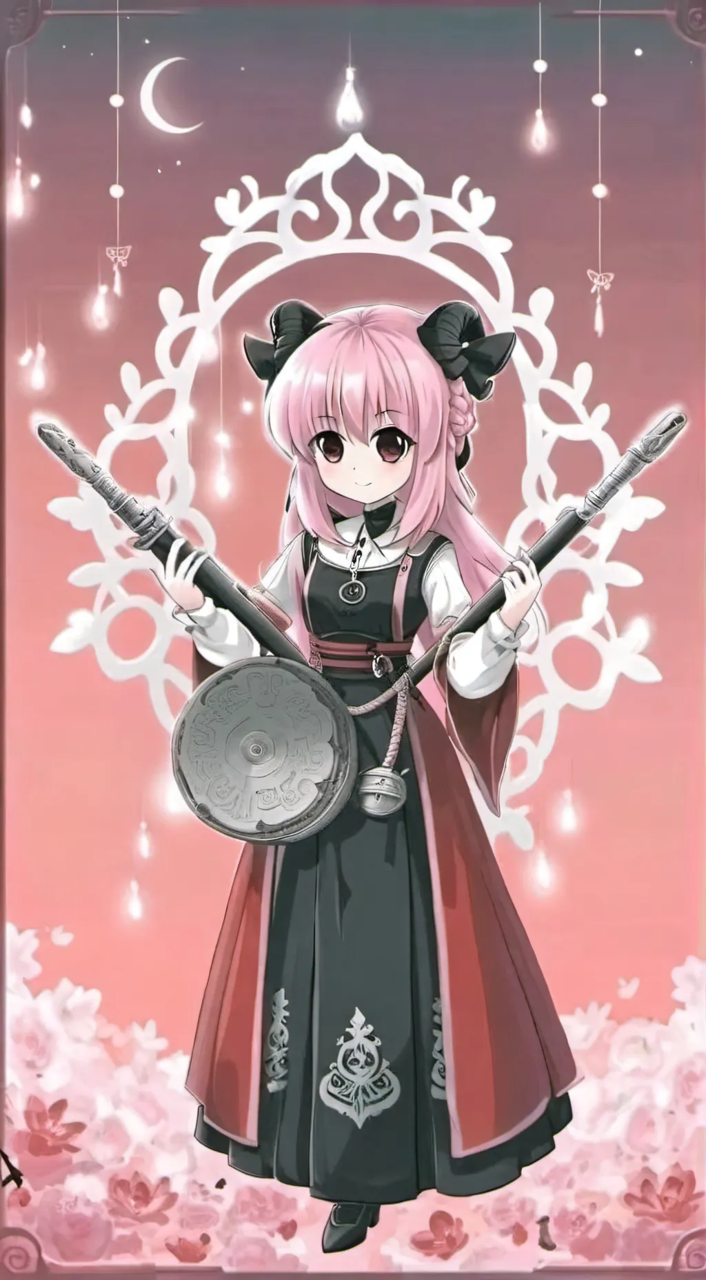 ai character: лилия background