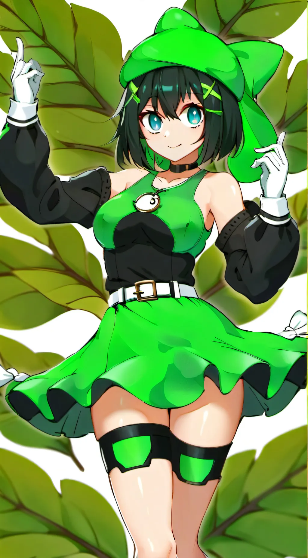 ai character: Tsuyu Asui x you background