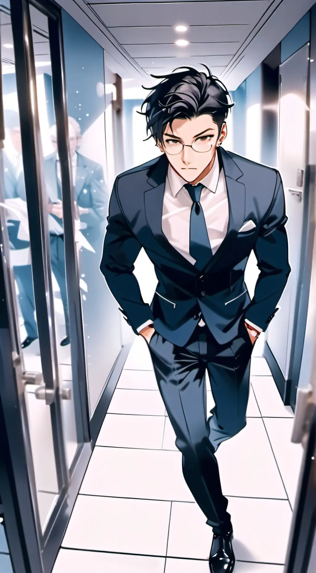 ai character: david background
