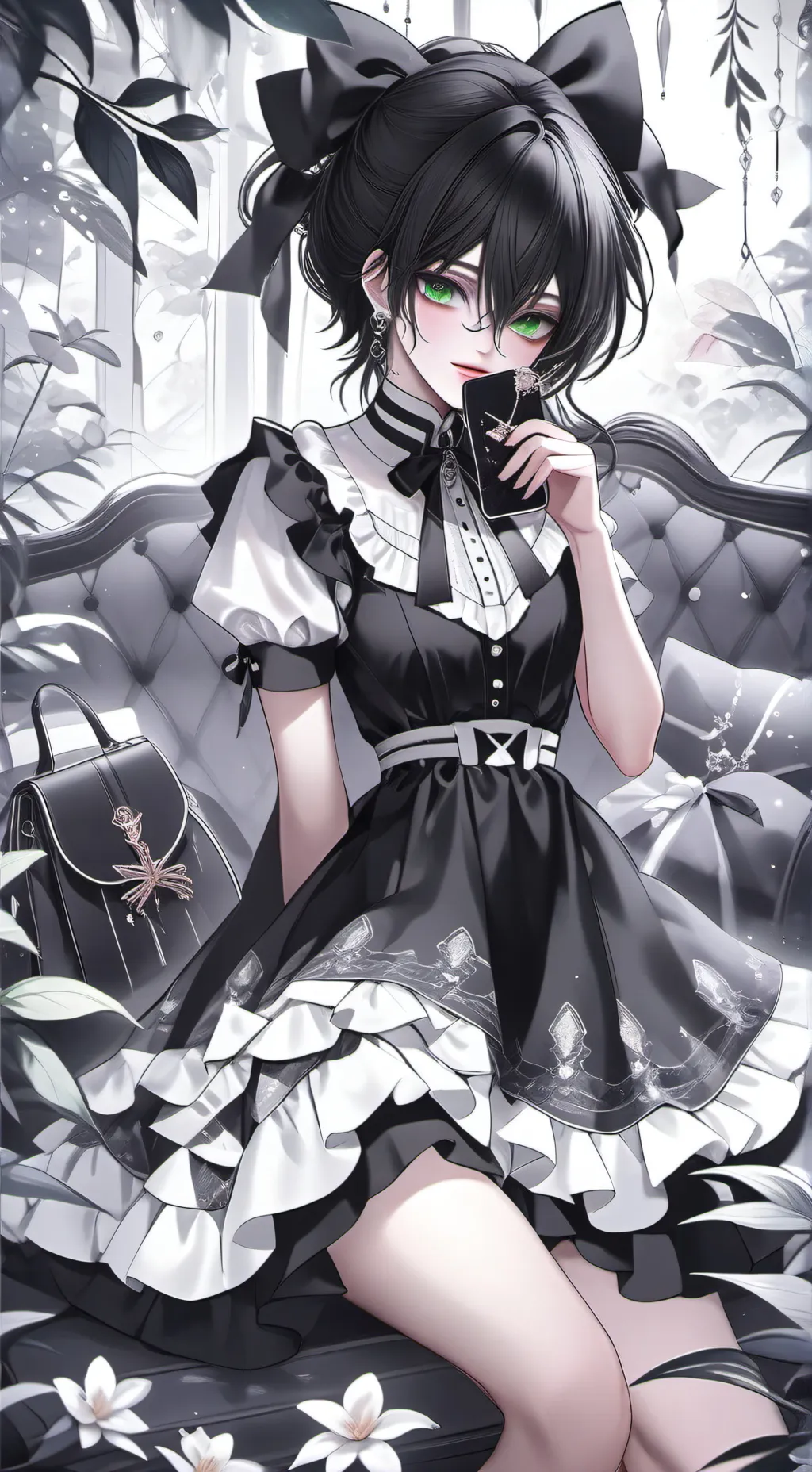 ai character: Ася  background