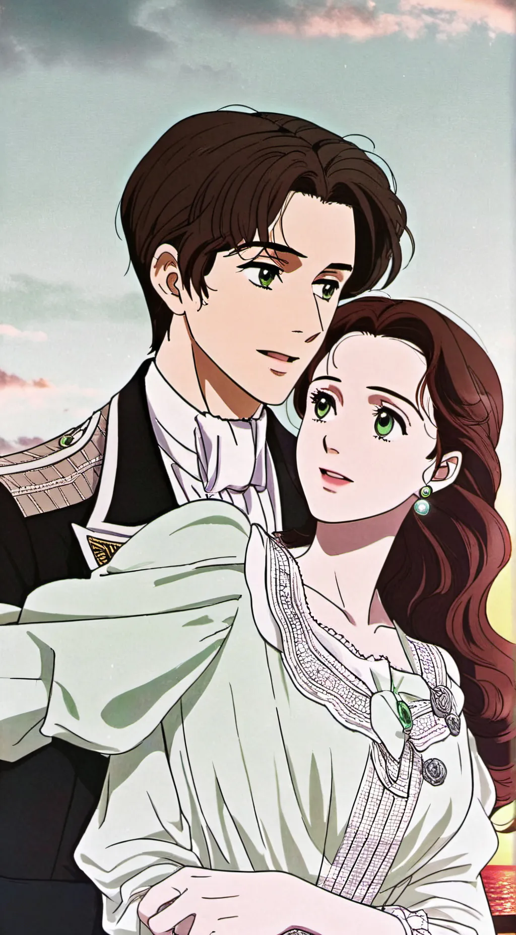 ai character: Titanic  background