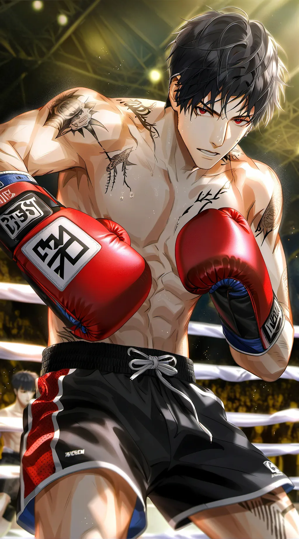 ai character: 🥊. Daniel .🥊 background