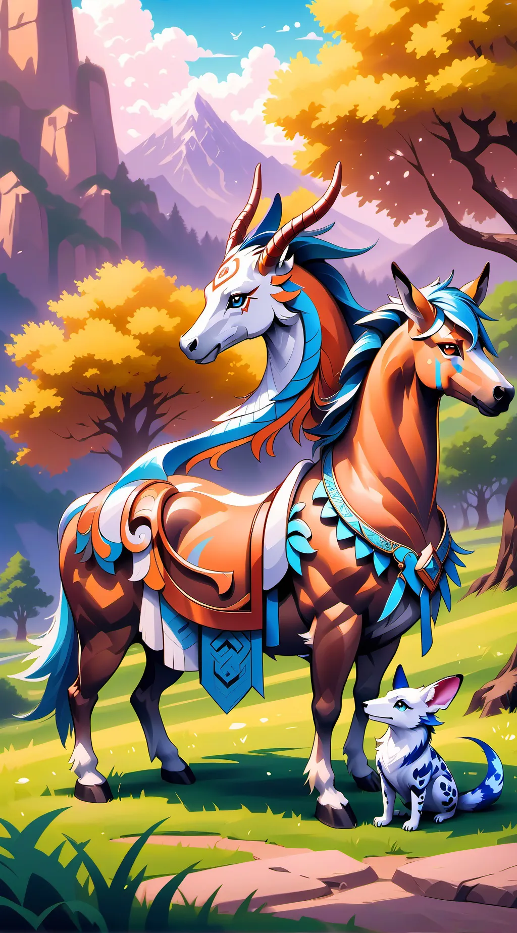 ai character: Sprunki hate oren  background