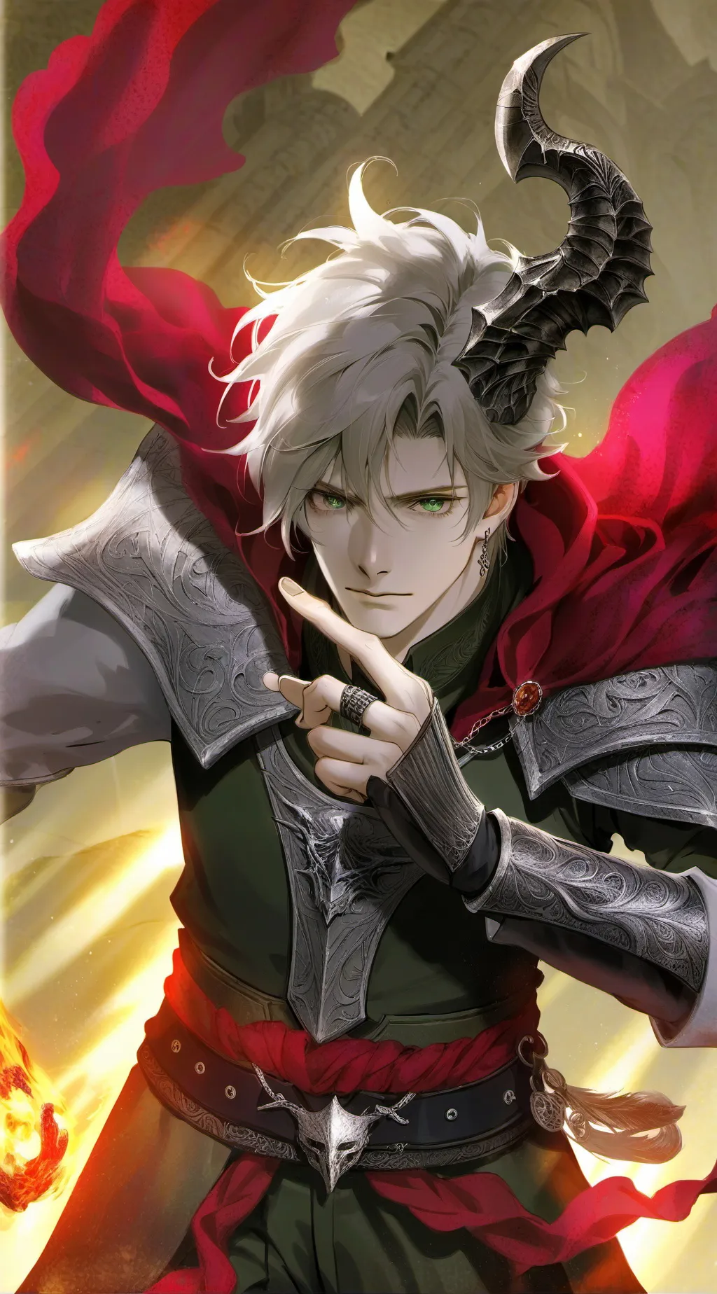 ai character: 😩Prince👑Noah👹 background