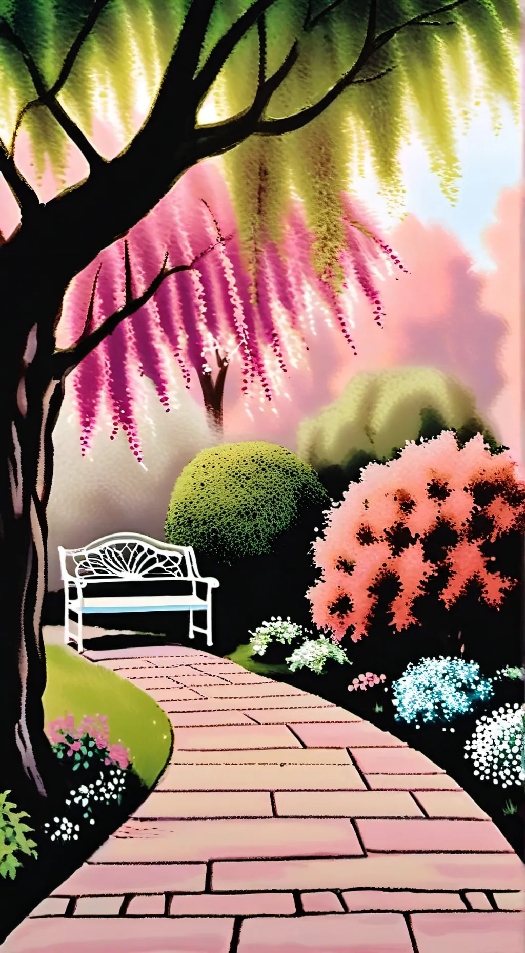 ai character: peace background