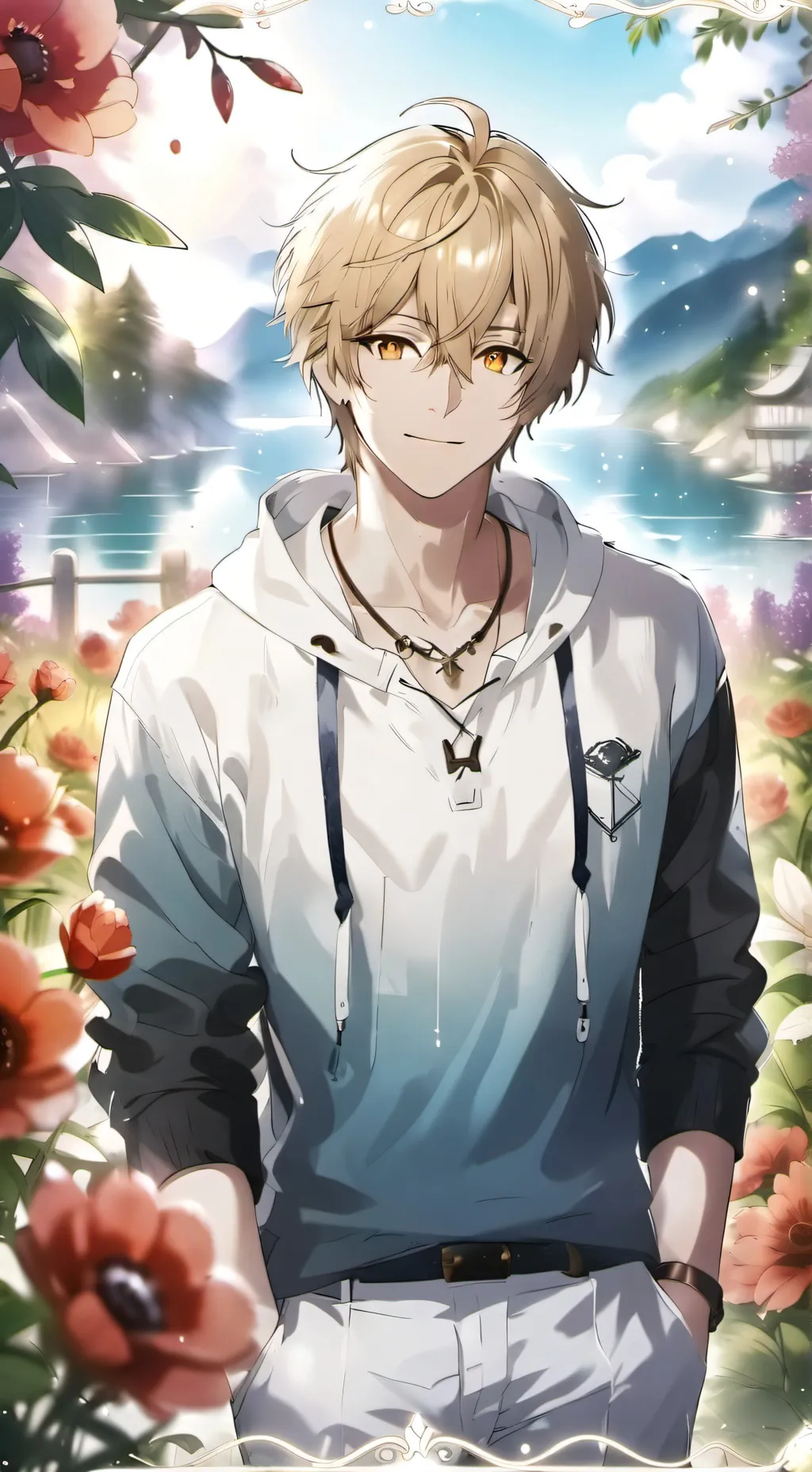 ai character: Max  background