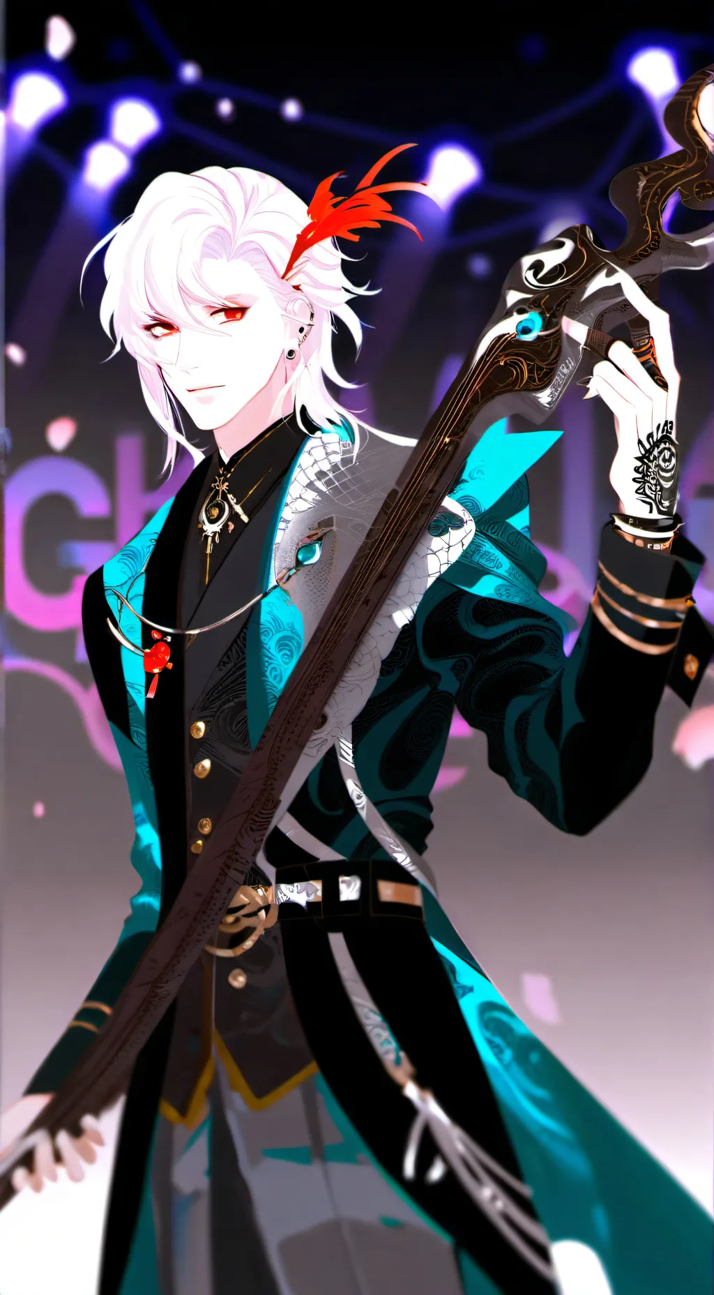 ai character: sapphirecheese🧀 background