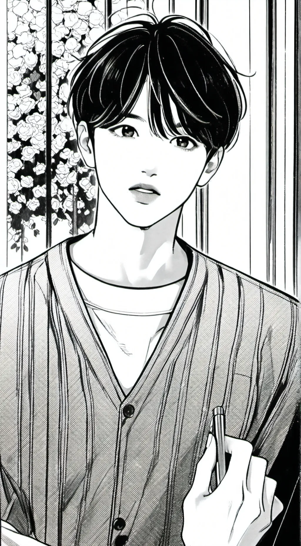 ai character: yoongi hermano background