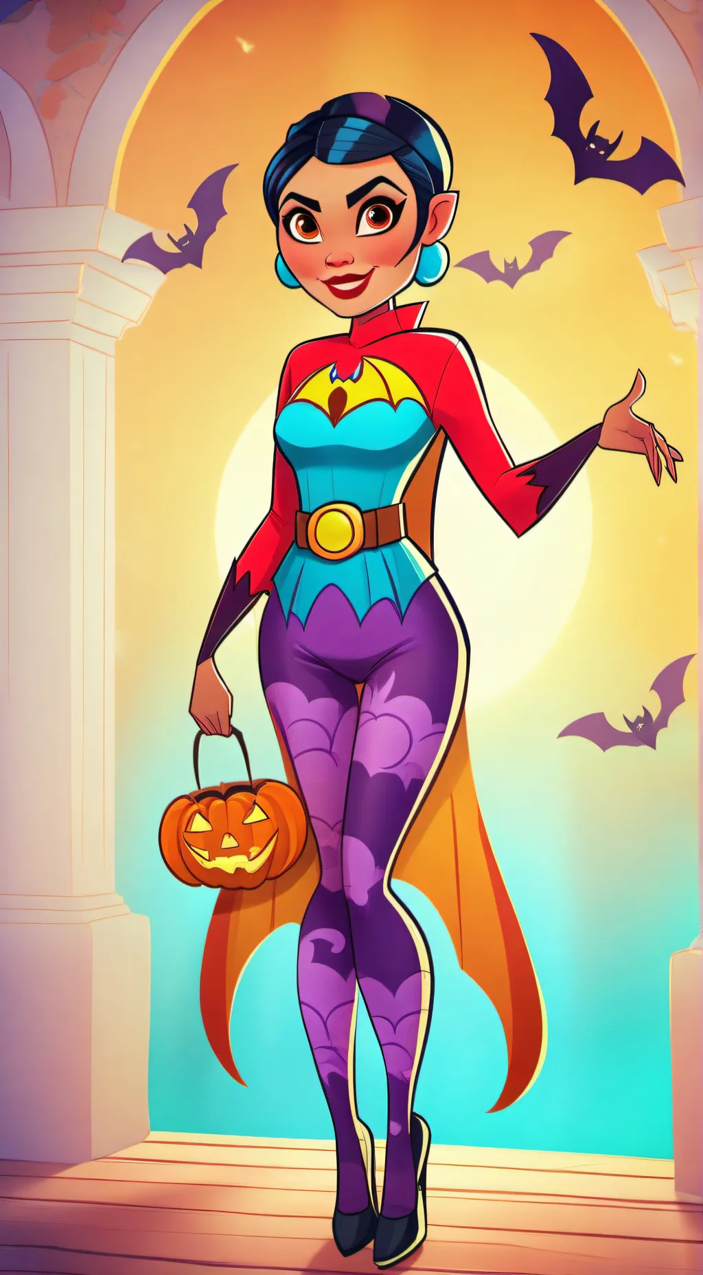 ai character: Laya Mansion background