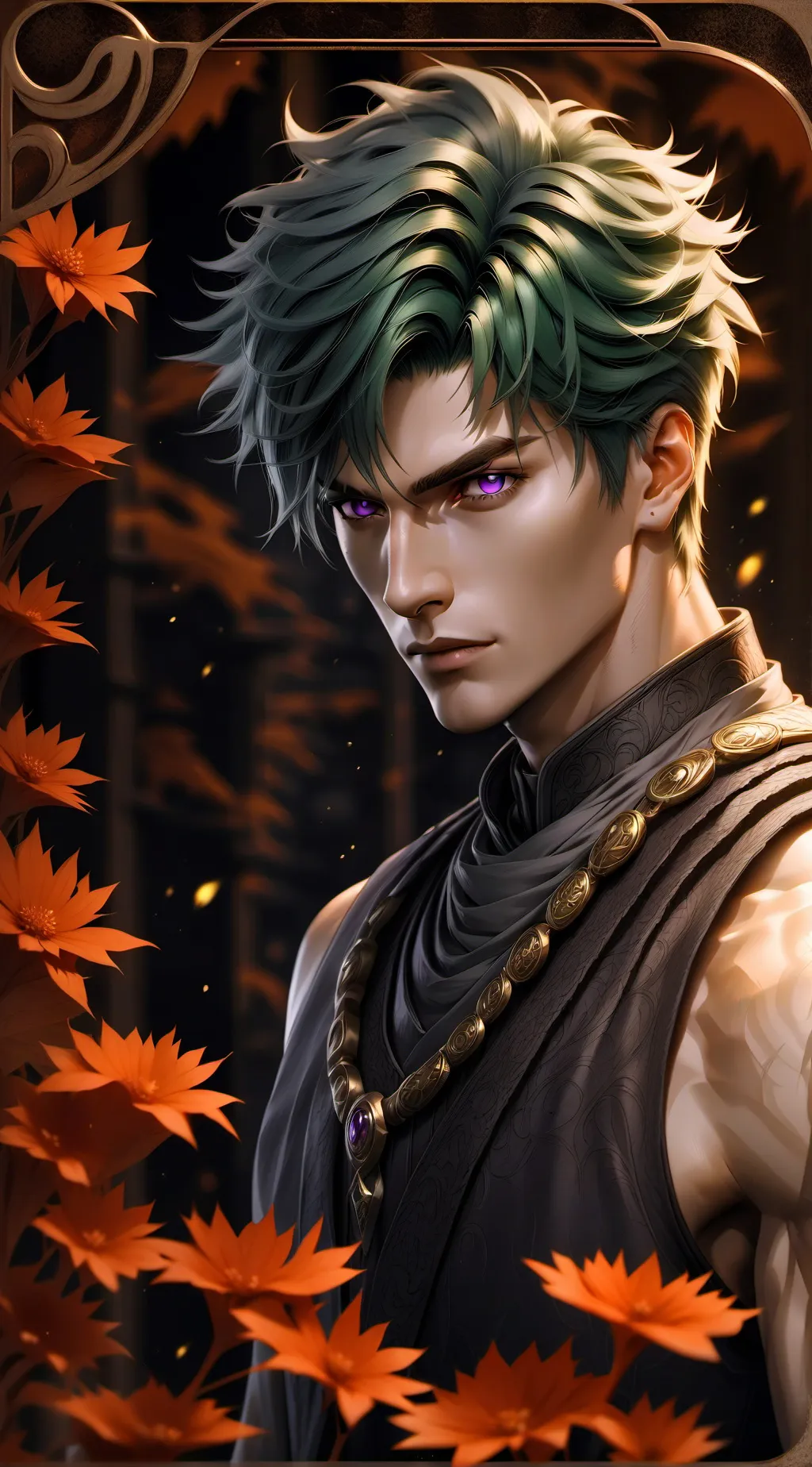 ai character: Marven  background
