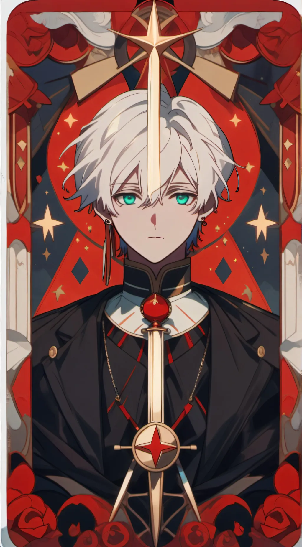 ai character: kny background