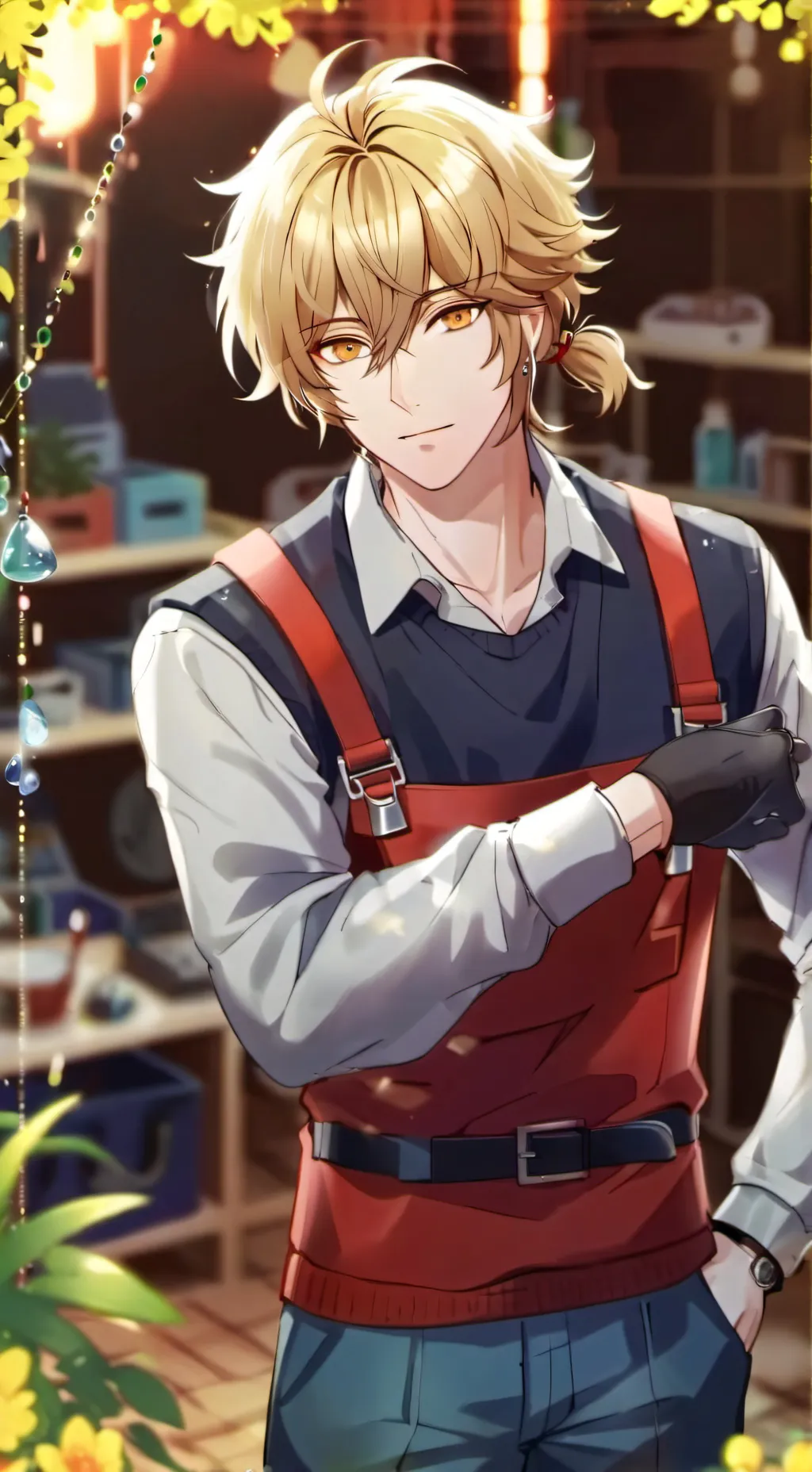 ai character: Стефан background