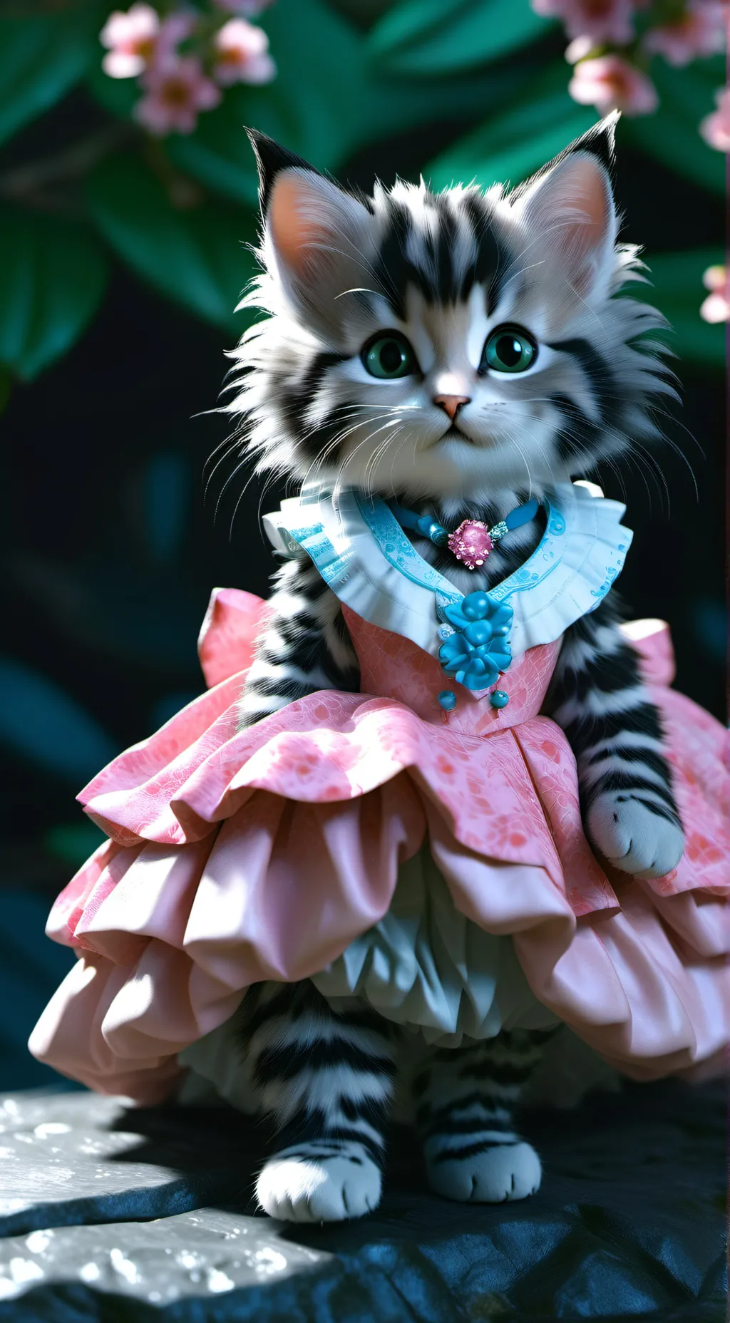 ai character: Kitty background