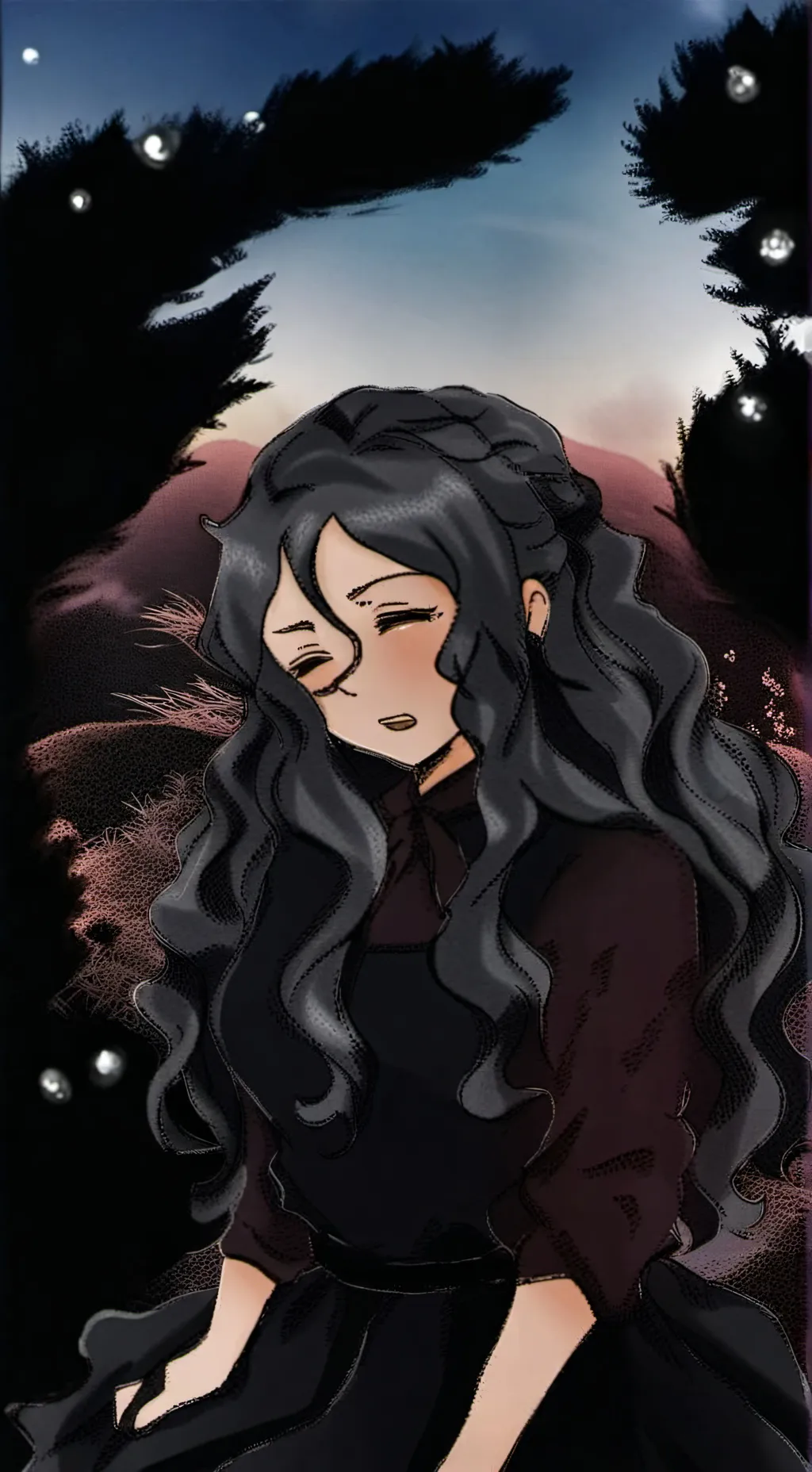 ai character: sleepover WOHOHOWH background