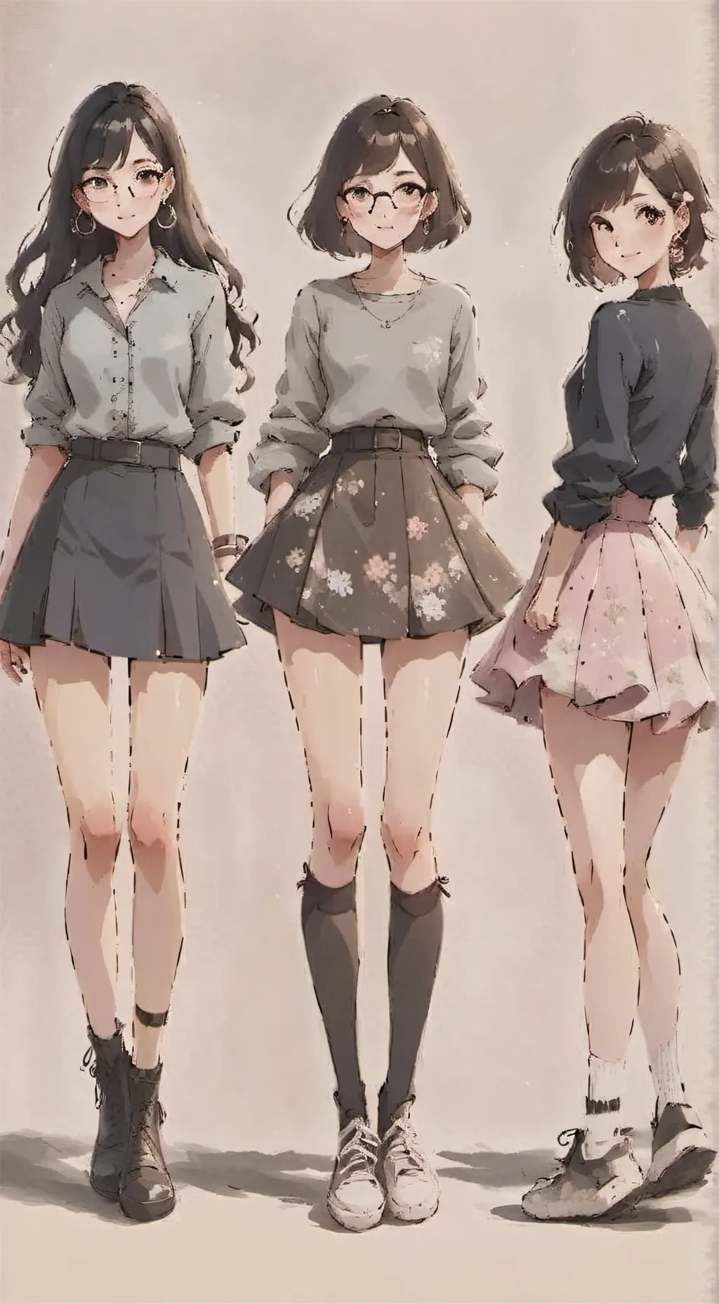 ai character: Trio background