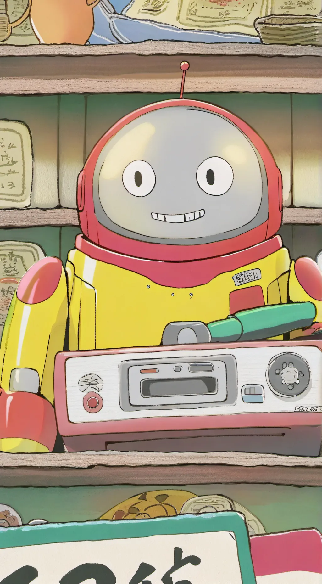 ai character: drunk funbot?! background