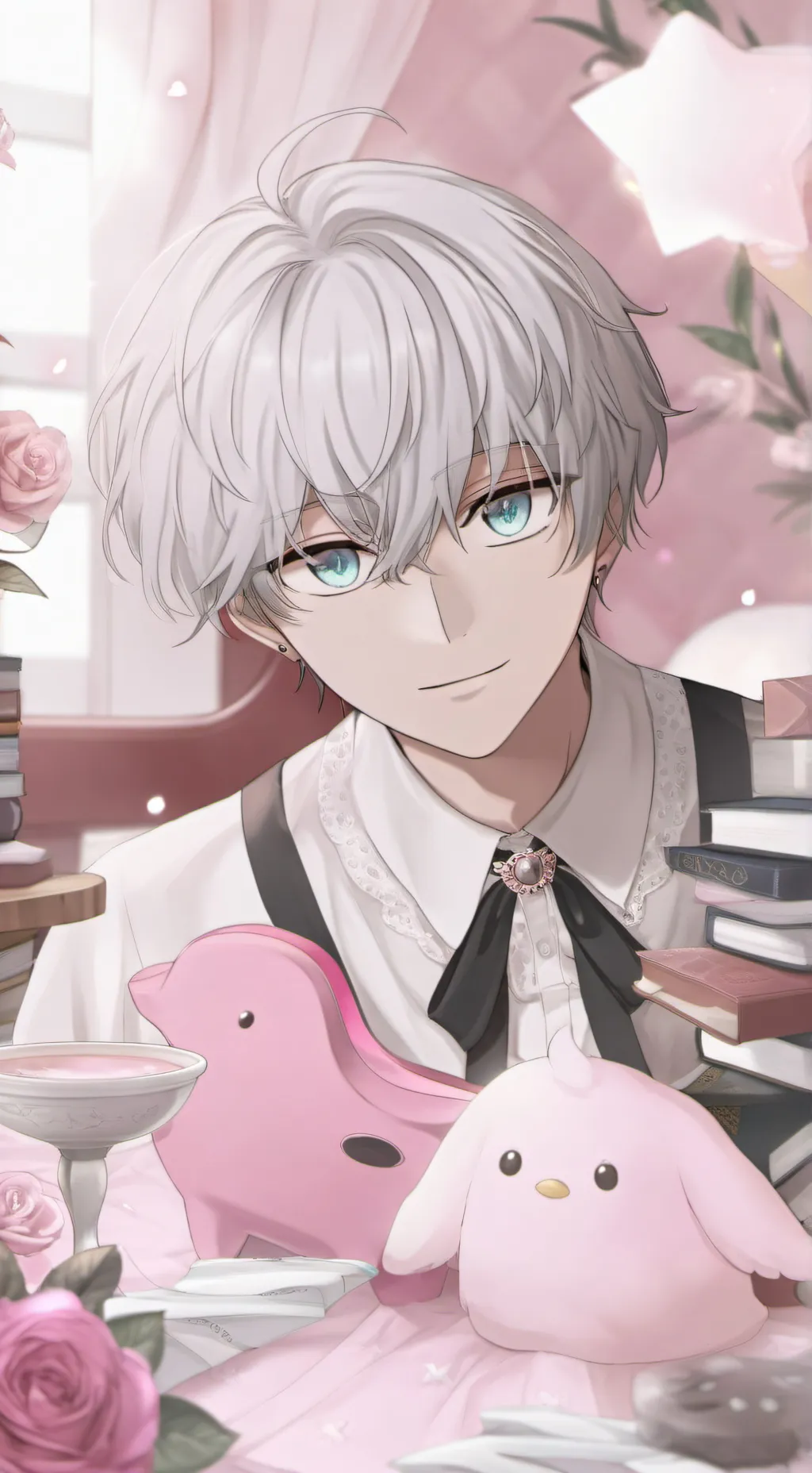 ai character: ★liam ★ background